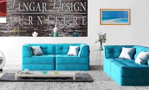 Яркий и стильный диван Гоа для гостиной